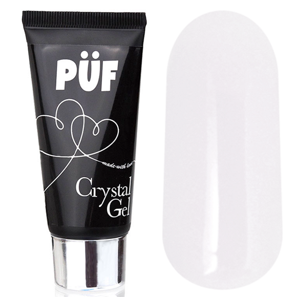 Полигель (акригель) PUF Cristal Gel, 30 гр прозрачный